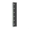 GR696-CN Elite Six Door Coin Return Locker Graphite Grey JD Catering Equipment Solutions Ltd