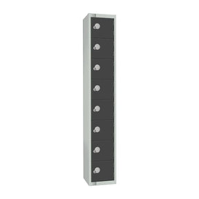 GR697-EL Elite Eight Door Electronic Combination Locker Graphite Grey - JD Catering Equipment Solutions Ltd