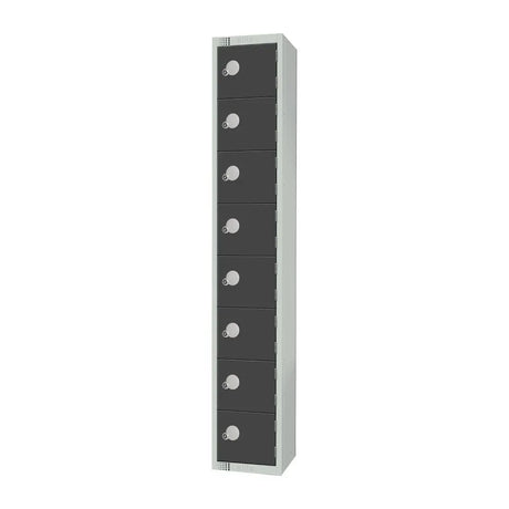 GR697-EL Elite Eight Door Electronic Combination Locker Graphite Grey - JD Catering Equipment Solutions Ltd