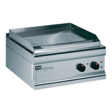GS6C/T - Lincat Silverlink 600 Electric Counter-top Griddle - Chrome Plate - Twin Zone - W 600 mm - 4.0 kW F952 - JD Catering Equipment Solutions Ltd