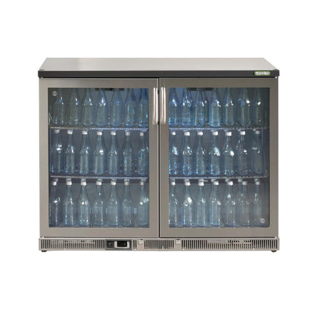 Gamko Bottle Cooler - Double Hinged Door 275 Ltr Stainless Steel JD Catering Equipment Solutions Ltd