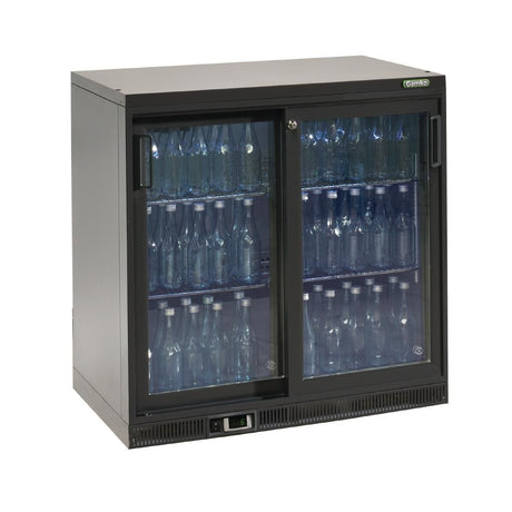 Gamko Bottle Cooler - Double Sliding Door 250 Ltr JD Catering Equipment Solutions Ltd