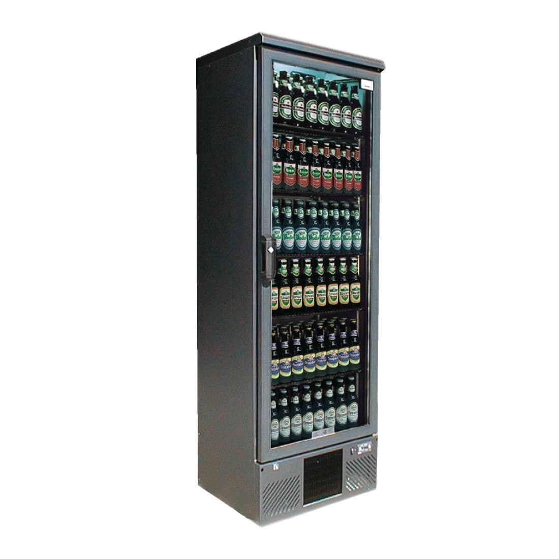 Gamko Maxiglass 1 Glass Door 300Ltr Bottle Cooler Cabinet MG2/300RG JD Catering Equipment Solutions Ltd