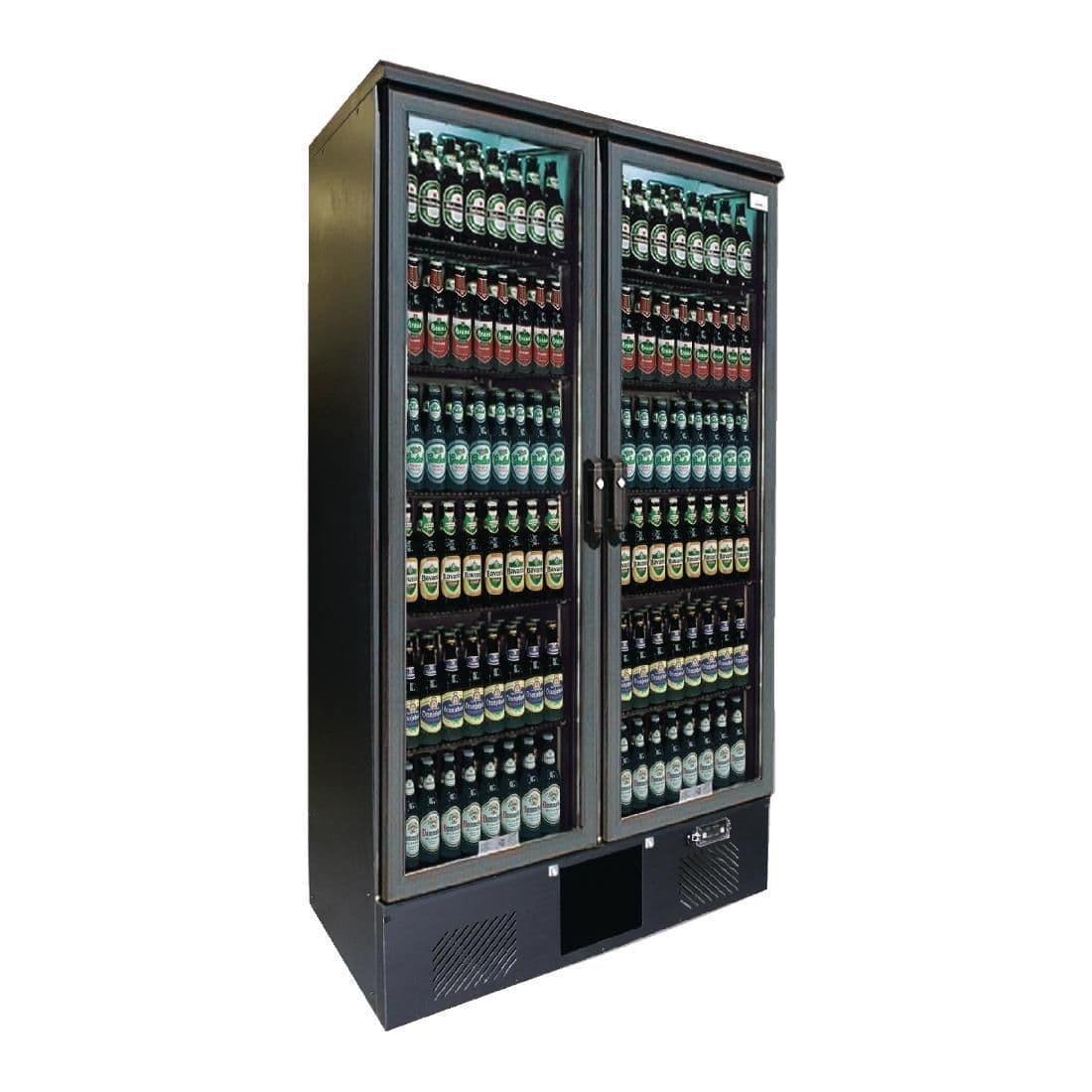 Gamko Maxiglass 2 Glass Door 500Ltr Bottle Cooler Cabinet MG2/500G JD Catering Equipment Solutions Ltd