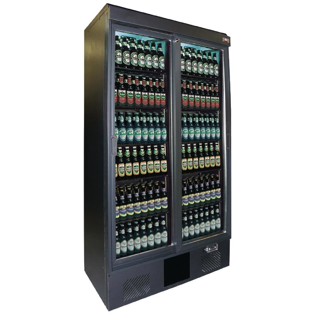Gamko Maxiglass 2 Glass Door 500Ltr Bottle Cooler Cabinet MG2/500SD JD Catering Equipment Solutions Ltd