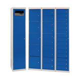 GG717 Garment 10 Door Dispensing Locker Flat Top - JD Catering Equipment Solutions Ltd