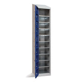 GG718 Garment 10 Door Dispensing Locker Sloping Top - JD Catering Equipment Solutions Ltd