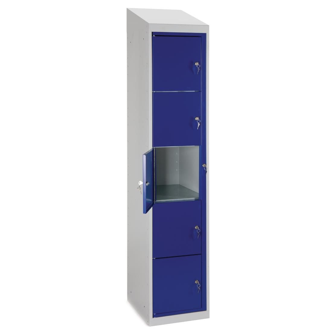 Garment 5 Door Dispensing Locker Sloping Top JD Catering Equipment Solutions Ltd