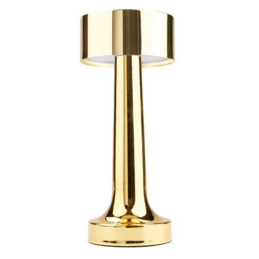 Geo Brassy Table Lamp 21cm/8″ Product Code: 943001G JD Catering Equipment Solutions Ltd