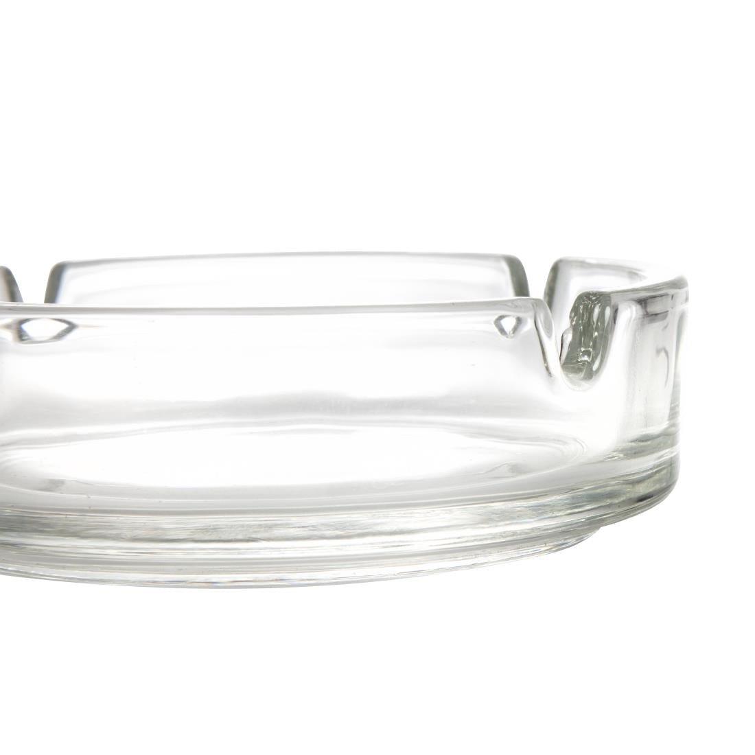 Glass Stackable Small Ashtray (Pack of 24) JD Catering Equipment Solutions Ltd