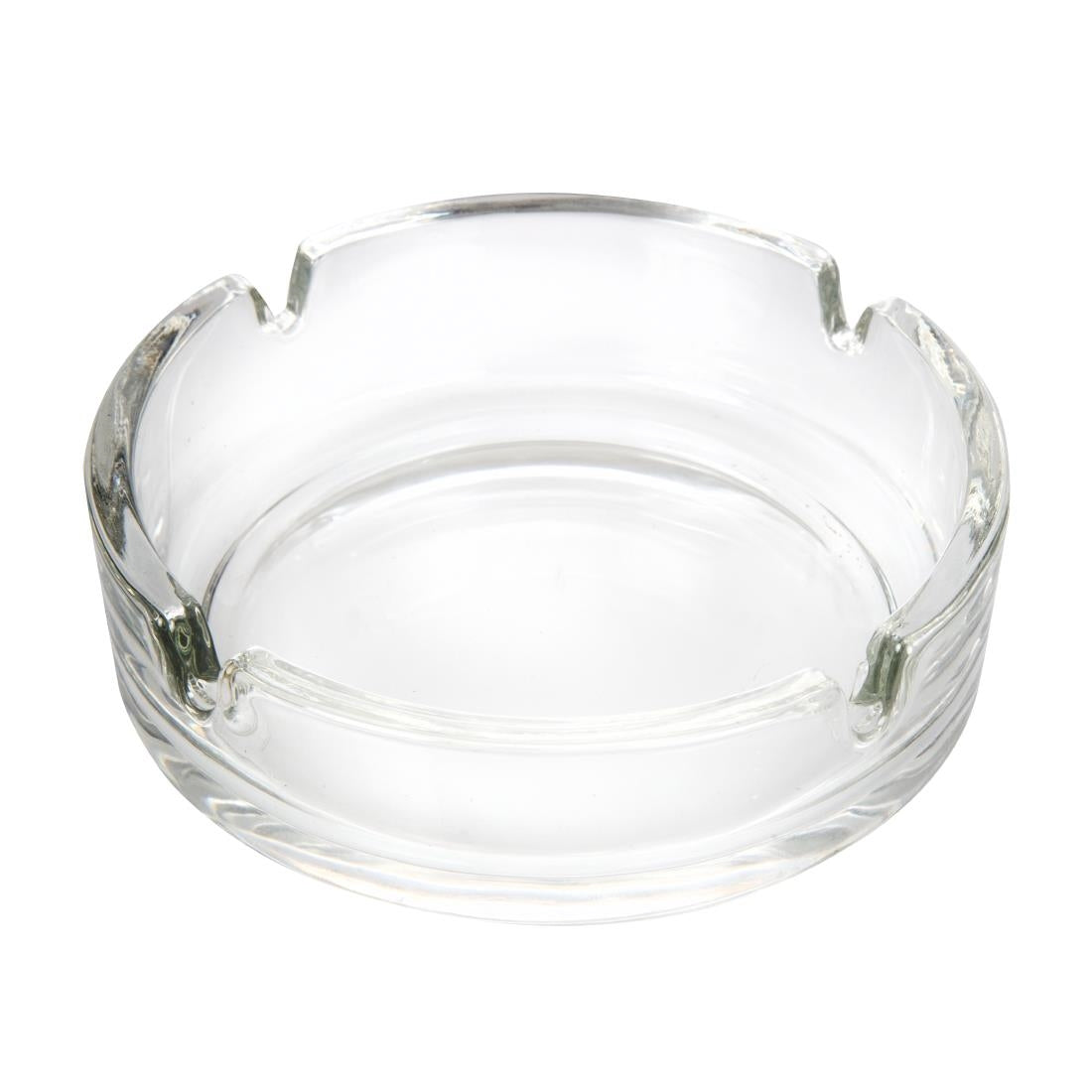 Glass Stackable Small Ashtray (Pack of 24) JD Catering Equipment Solutions Ltd