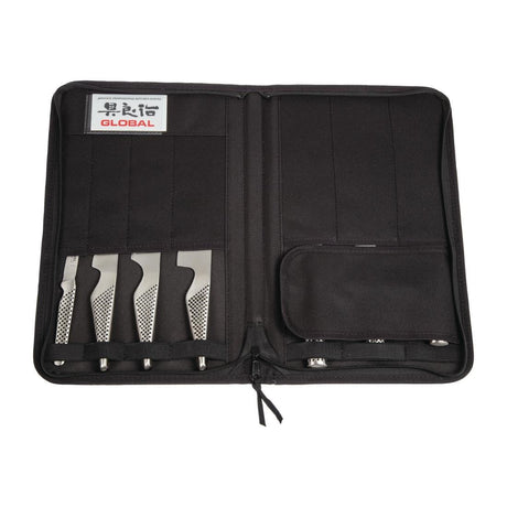 Global 7 Piece Knife Set with Case JD Catering Equipment Solutions Ltd