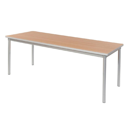 GoPak Enviro Indoor Beech Effect Rectangle Dining Table 1800mm JD Catering Equipment Solutions Ltd