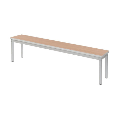 Gopak Enviro Indoor Beech Effect Dining Bench JD Catering Equipment Solutions Ltd