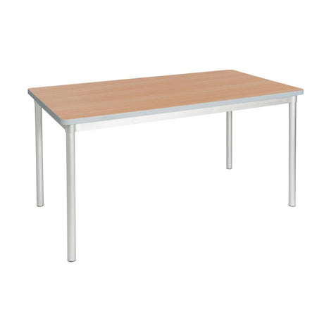 Gopak Enviro Indoor Beech Effect Rectangle Dining Table 1400mm JD Catering Equipment Solutions Ltd