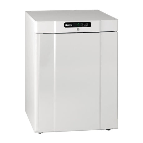 Gram Compact 1 Glass Door 125Ltr Undercounter Fridge White KG210 LG 3W JD Catering Equipment Solutions Ltd