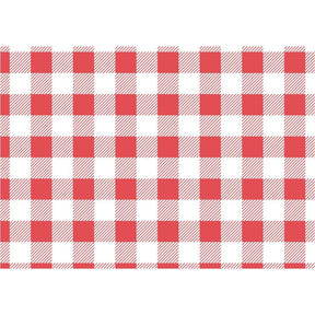 Greaseproof Paper Sheets Red Gingham (Pack of 200) JD Catering Equipment Solutions Ltd