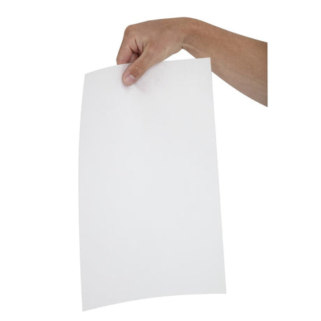 Greaseproof Paper Sheets White 255 x 406mm (Pack of 500) JD Catering Equipment Solutions Ltd