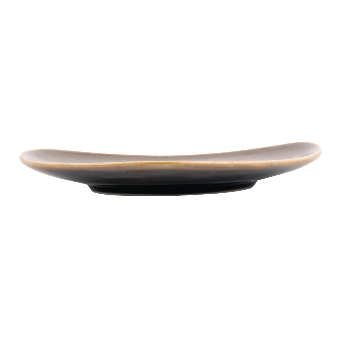 HC384 Olympia Kiln Triangular Plate Smoke 230mm (Pack of 6) JD Catering Equipment Solutions Ltd