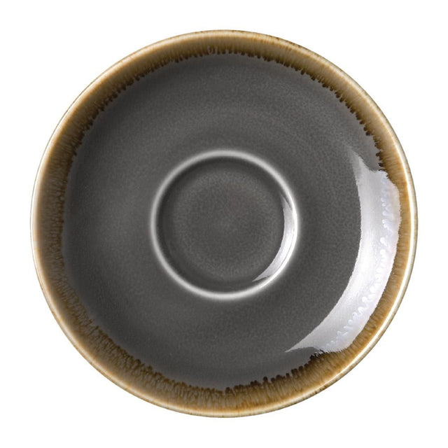 HC389 Olympia Kiln Espresso Saucer Smoke (Pack of 6) JD Catering Equipment Solutions Ltd