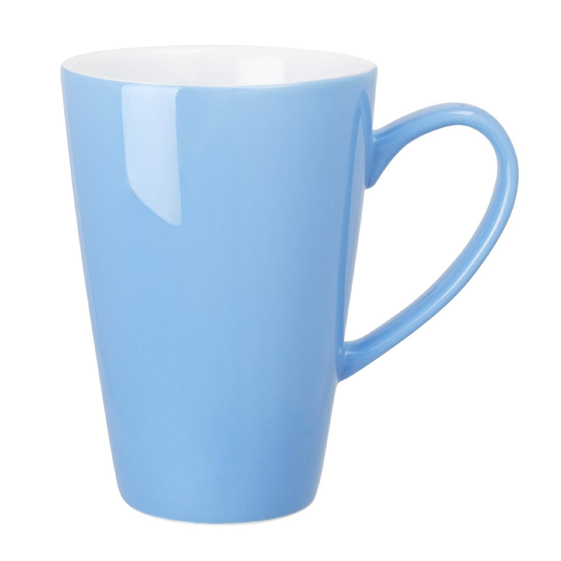 HC405 Olympia Cafe Latte Cup Blue - 454ml 15.3fl oz (Box 12) JD Catering Equipment Solutions Ltd