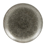 HC769 Churchill Studio Prints Raku Coupe Plates Quartz Black 217mm (Pack of 12) - JD Catering Equipment Solutions Ltd