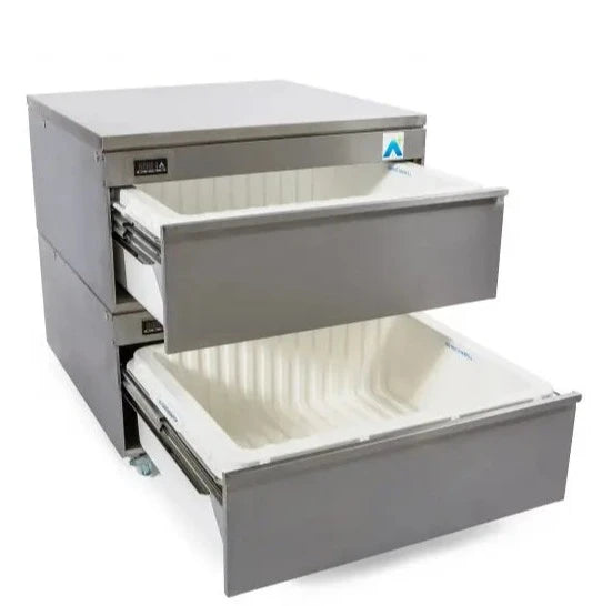 Adande - Fridge Only A+ Double Drawer - Prep Counter - Rear Engine - HCR2 Series