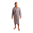 HD237 Comfort Vienna Bathrobe Grey JD Catering Equipment Solutions Ltd