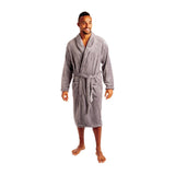 HD237 Comfort Vienna Bathrobe Grey JD Catering Equipment Solutions Ltd