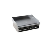 HEA754 Chefmaster Countertop Steel Plate Griddle - 550mm - JD Catering Equipment Solutions Ltd