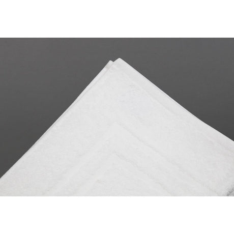 HP391 EcoKnit Bath Mat White, 800gsm JD Catering Equipment Solutions Ltd