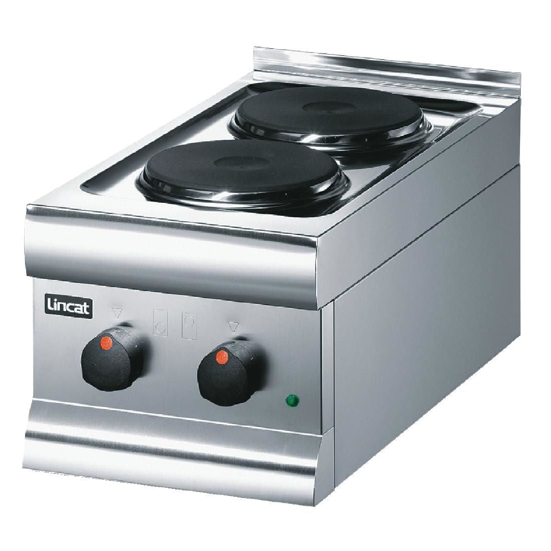 HT3 - Lincat Silverlink 600 Electric Counter-top Boiling Top - 2 Plates - W 300 mm - 3.0 kW JD Catering Equipment Solutions Ltd
