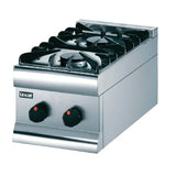 HT3/N/P - Lincat Silverlink 600 Gas Counter-top Boiling Top - 2 Burners - W 300 mm - 9.0 kW E416 - JD Catering Equipment Solutions Ltd
