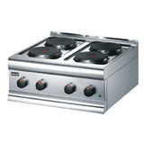 HT6 - Lincat Silverlink 600 Electric Counter-top Boiling Top - 4 Plates - W 600 mm - 7.0 kW J986 - JD Catering Equipment Solutions Ltd