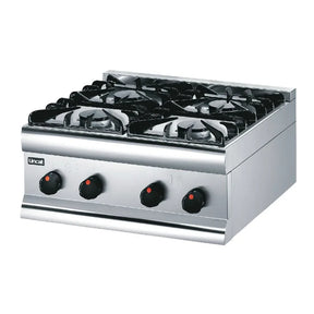 HT6/N/P - Lincat Silverlink 600 Gas Counter-top Boiling Top - 4 Burners - W 600 mm - 18.0 kW E421 - JD Catering Equipment Solutions Ltd
