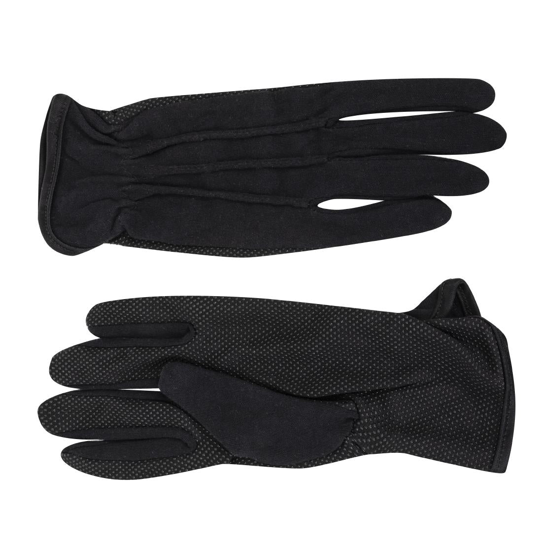 Heat Resistant Gloves Black L JD Catering Equipment Solutions Ltd