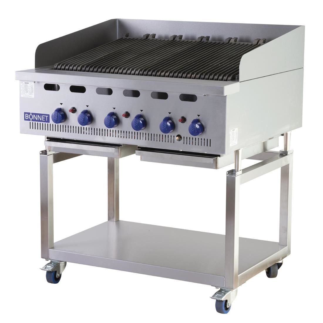 Hobart Bonnet Chargrill BCB900 Natural Gas JD Catering Equipment Solutions Ltd