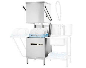 Hobart Ecomax Pass Through Dishwasher 604W JD Catering Equipment Solutions Ltd