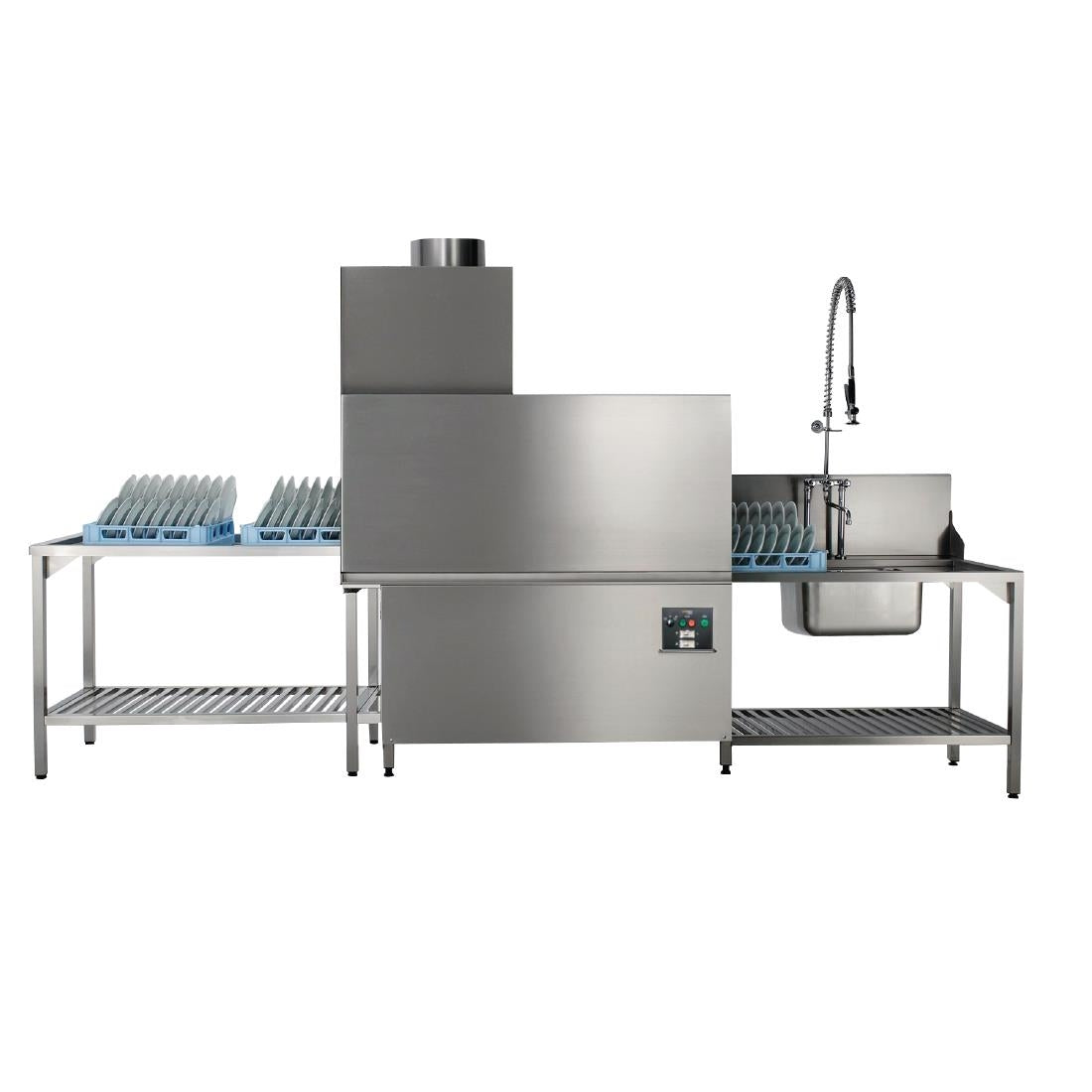 Hobart Ecomax Plus Conveyor Dishwasher Cold Feed C815-A JD Catering Equipment Solutions Ltd