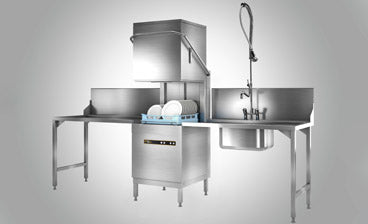 Hobart Ecomax Plus Pass Through Dishwasher H615SW JD Catering Equipment Solutions Ltd
