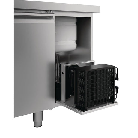 Hoshizaki Snowflake GenII 2 Door 300Ltr Counter Fridge SCR-130CGRC-LR-C1 JD Catering Equipment Solutions Ltd