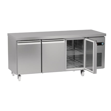 Hoshizaki Snowflake GenII 3 Door 500Ltr Counter Fridge SCR-180CGRC-LRR-C1 JD Catering Equipment Solutions Ltd