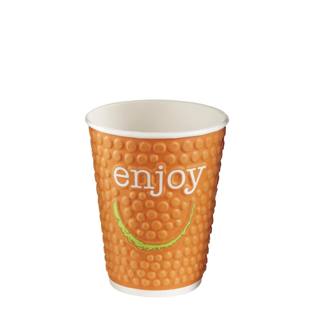Huhtamaki Enjoy Double Wall Disposable Hot Cups 225ml / 8oz (Pack of 875) JD Catering Equipment Solutions Ltd