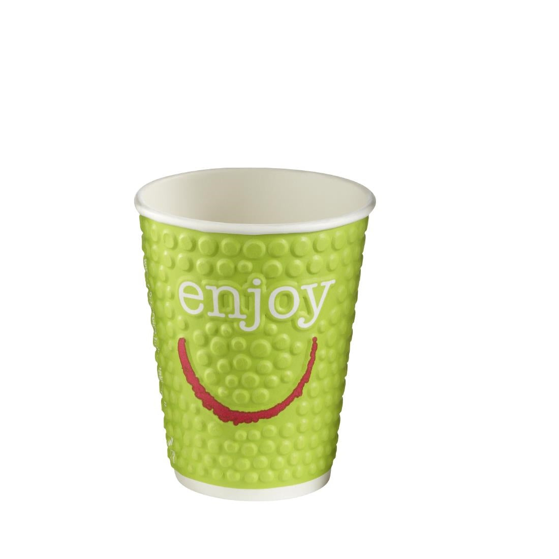 Huhtamaki Enjoy Double Wall Disposable Hot Cups 225ml / 8oz (Pack of 875) JD Catering Equipment Solutions Ltd