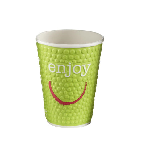 Huhtamaki Enjoy Double Wall Disposable Hot Cups 340ml / 12oz (Pack of 680) JD Catering Equipment Solutions Ltd