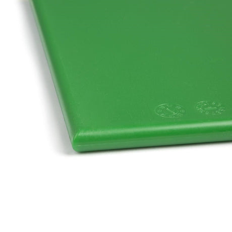 Hygiplas Anti Microbial High Density Green Chopping Board JD Catering Equipment Solutions Ltd