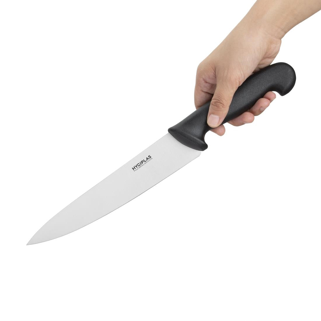 Hygiplas Chef Knife Black 21.5cm JD Catering Equipment Solutions Ltd