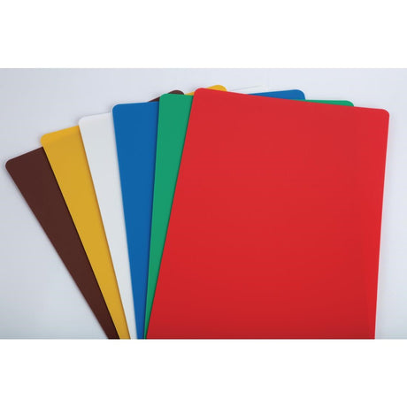 Hygiplas Colour Coded Chopping Mats Set Standard (Pack of 6) JD Catering Equipment Solutions Ltd