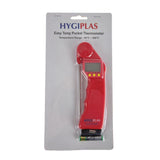 Hygiplas Easytemp Colour Coded Red Thermometer JD Catering Equipment Solutions Ltd