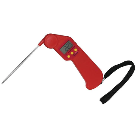 Hygiplas Easytemp Colour Coded Red Thermometer JD Catering Equipment Solutions Ltd